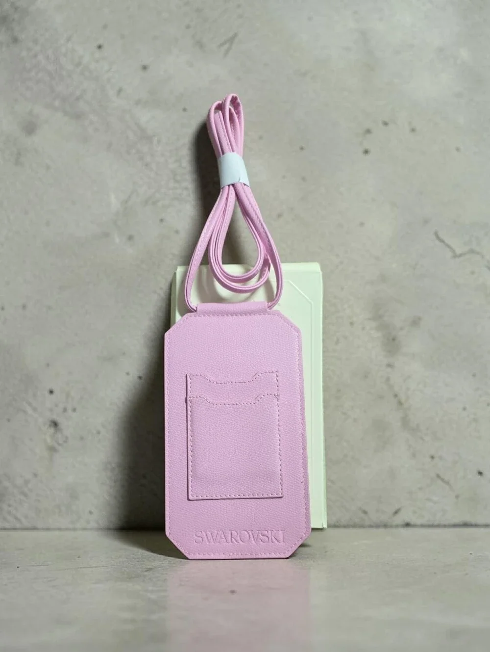 Swarovski Pink Crossbody Phone Holster with Strap